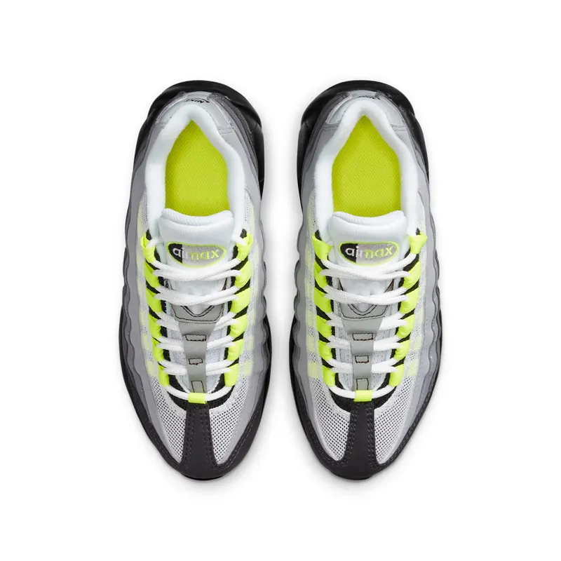 Nike Air Max 95 OG Neon 2020 (GS) Black/Neon Yellow-Light Graphite (CZ0910-001)