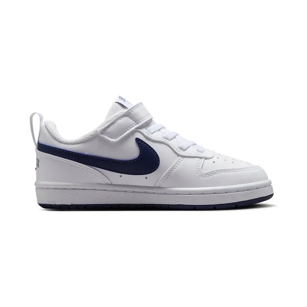 Nike Court Borough Low PS ‘White Midnight Navy’