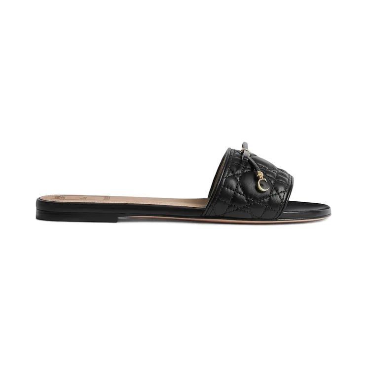 Dior Cannage Slide Black Quilted (KCO545CQL_S900)