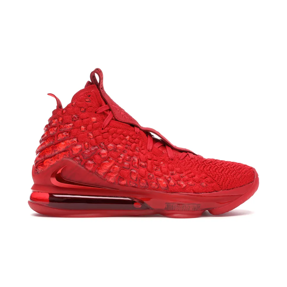 LeBron 17 “Red Carpet” University Red/University Red (BQ3177-600)