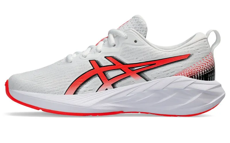 ASICS Novablast 4 White Sunrise Red (1014A317-100)