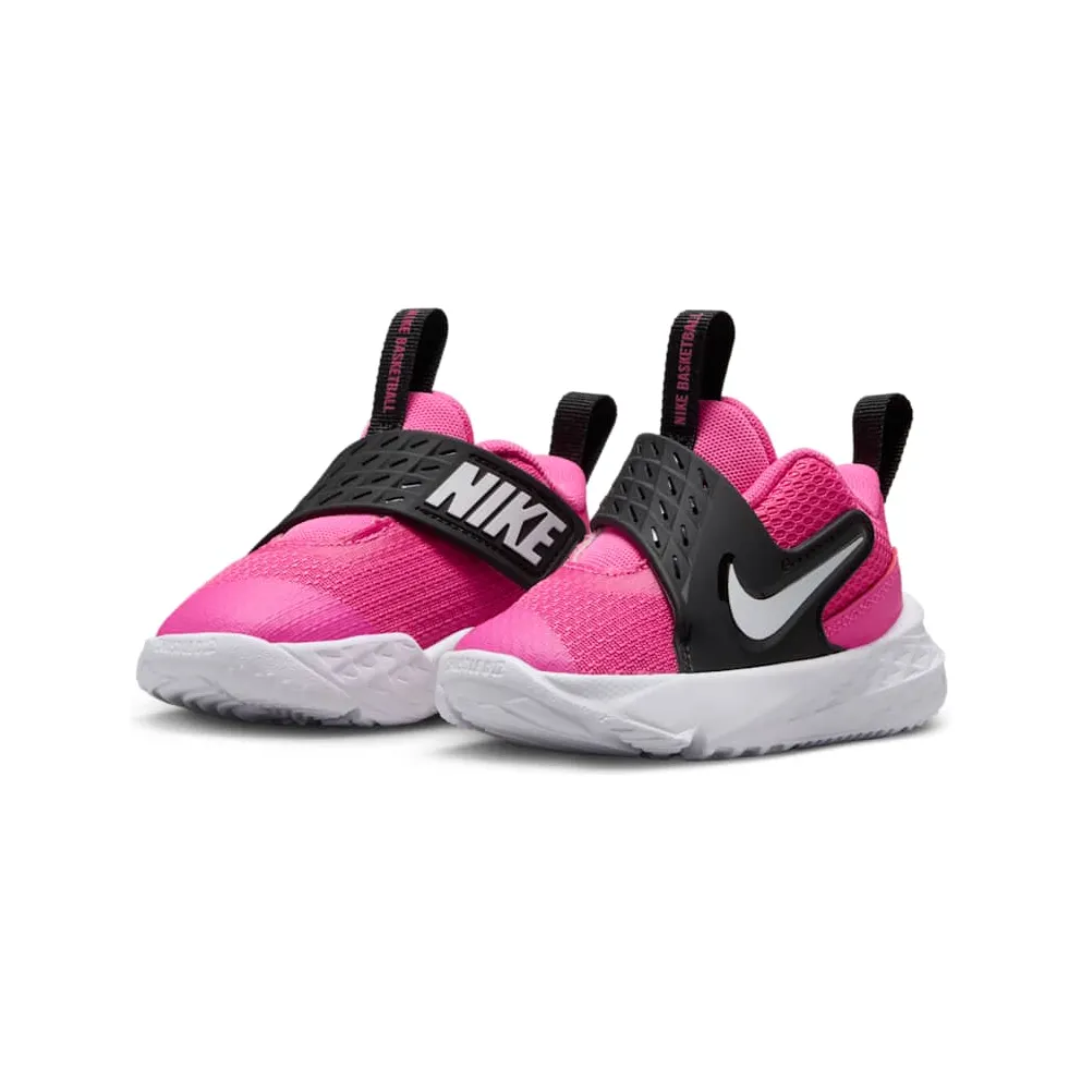 Nike Team Hustle D 12 Laser Fuchsia Black White (HF6281-600)