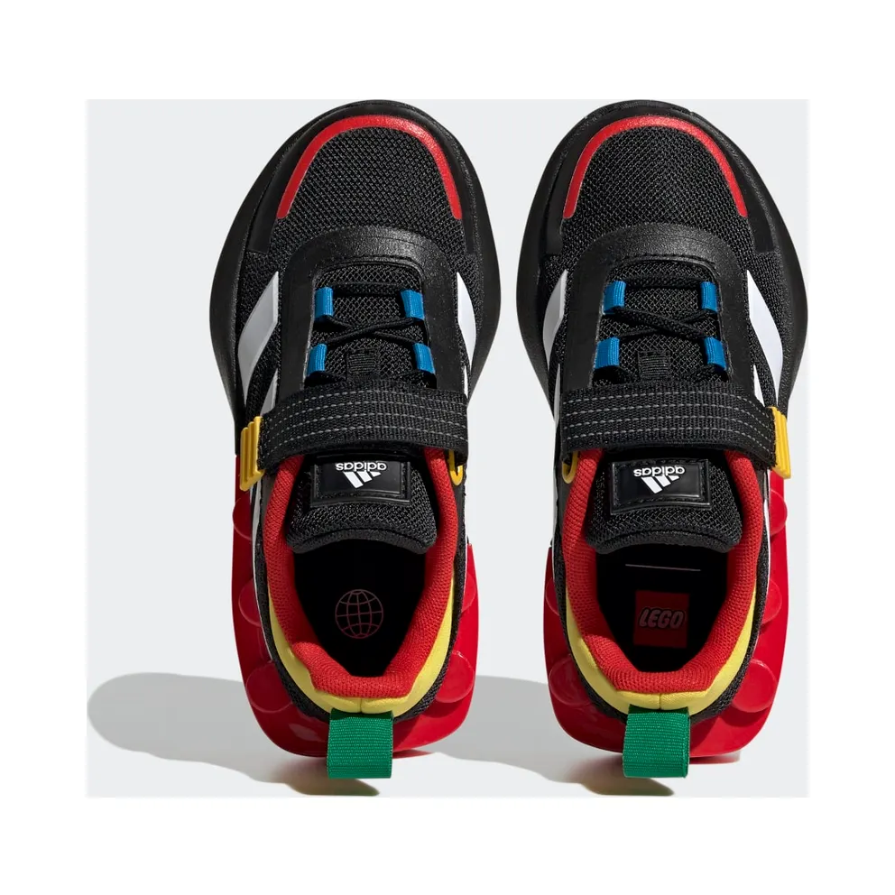 Adidas adidas x LEGO® Tech RNR Lifestyle Elastic Lace and Top Strap Core Black / Cloud White / Red (HP5877)