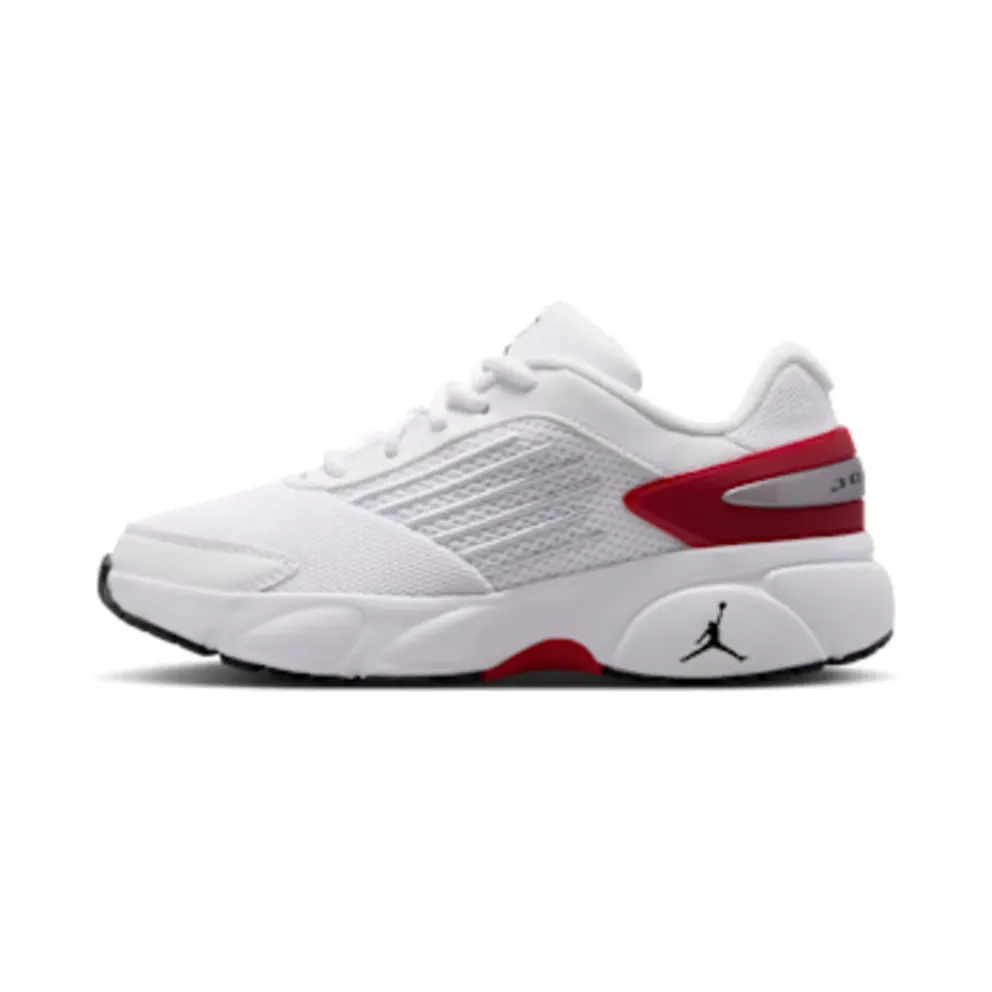 Nike Jordan Trunner Flow “White / Gym Red / Metallic Silver / Black” (IQ7693-101)