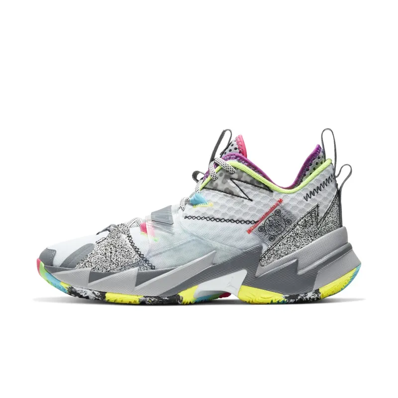 Jordan Why Not Zer0.3 Zer0 Noise White/White-Cool Grey-Wolf Grey (CD3003-100)