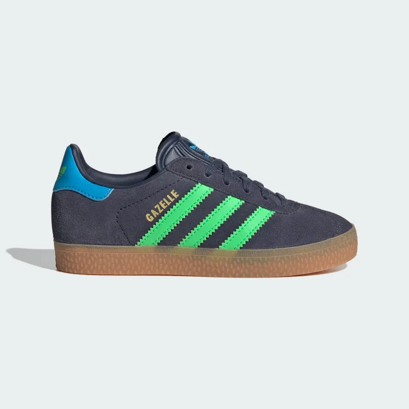 adidas Gazelle Shadow Navy Screaming Green (IH6471)