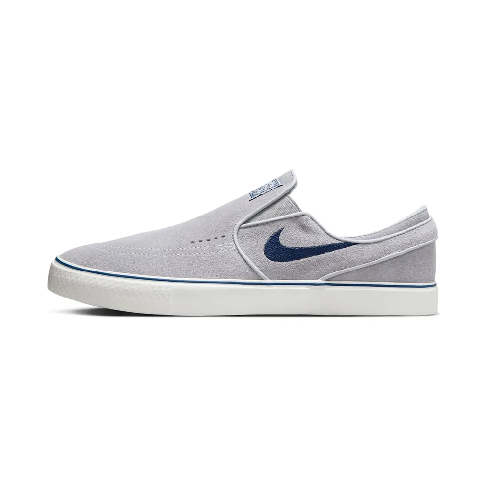 Nike SB Janoski+ Slip “Wolf Grey/Wolf Grey/Summit White/Navy” (FN5893-002)
