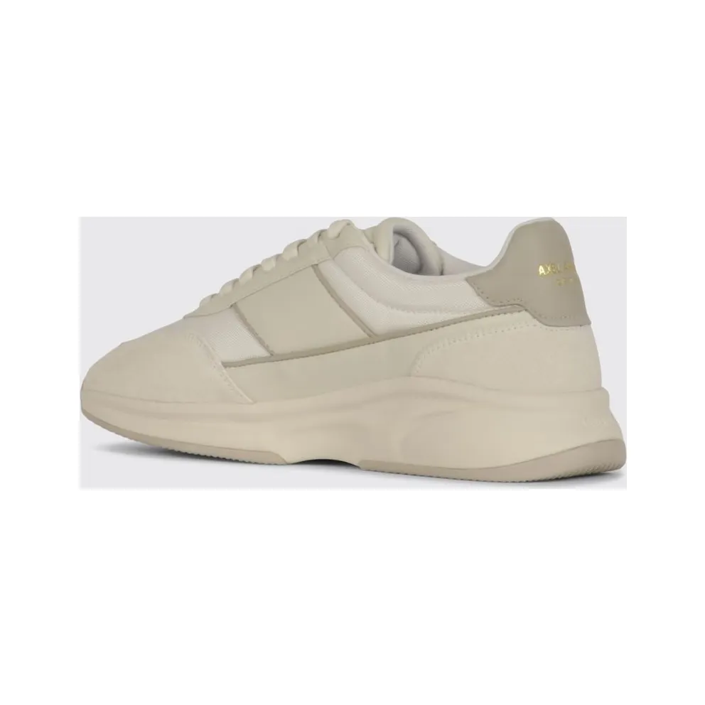 Axel Arigato Genesis Neo Runner Leather and Mesh Trainers with Bicolour Design White (F2737005)
