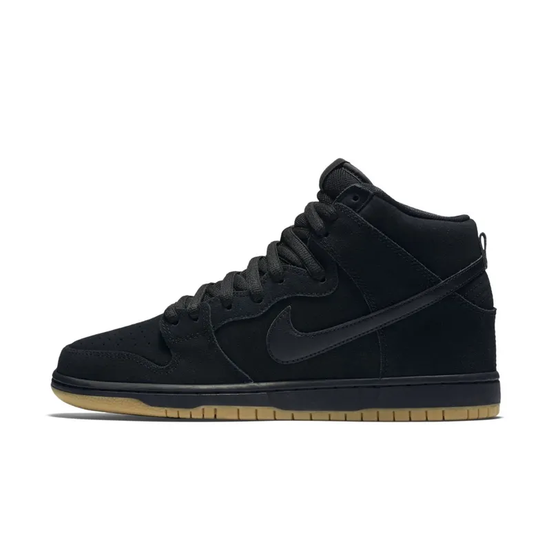 Nike Dunk High SB Black Gum (2016) Black/Black-Gum Light Brown (305050-029)