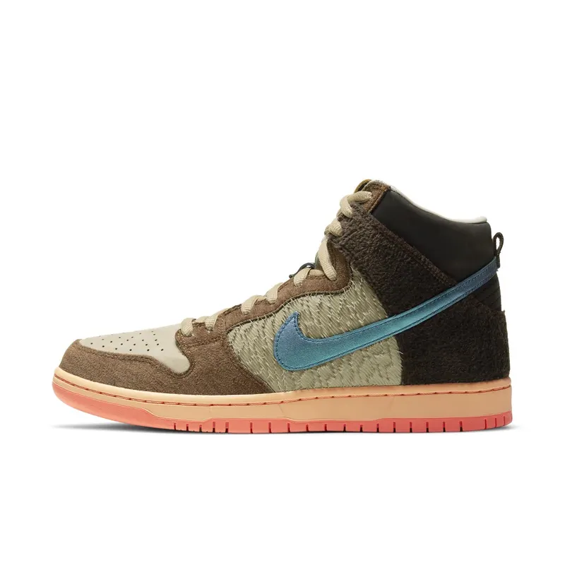 Nike SB Dunk High Concepts Turdunken Brown/Blue-Orange (DC6887-200)
