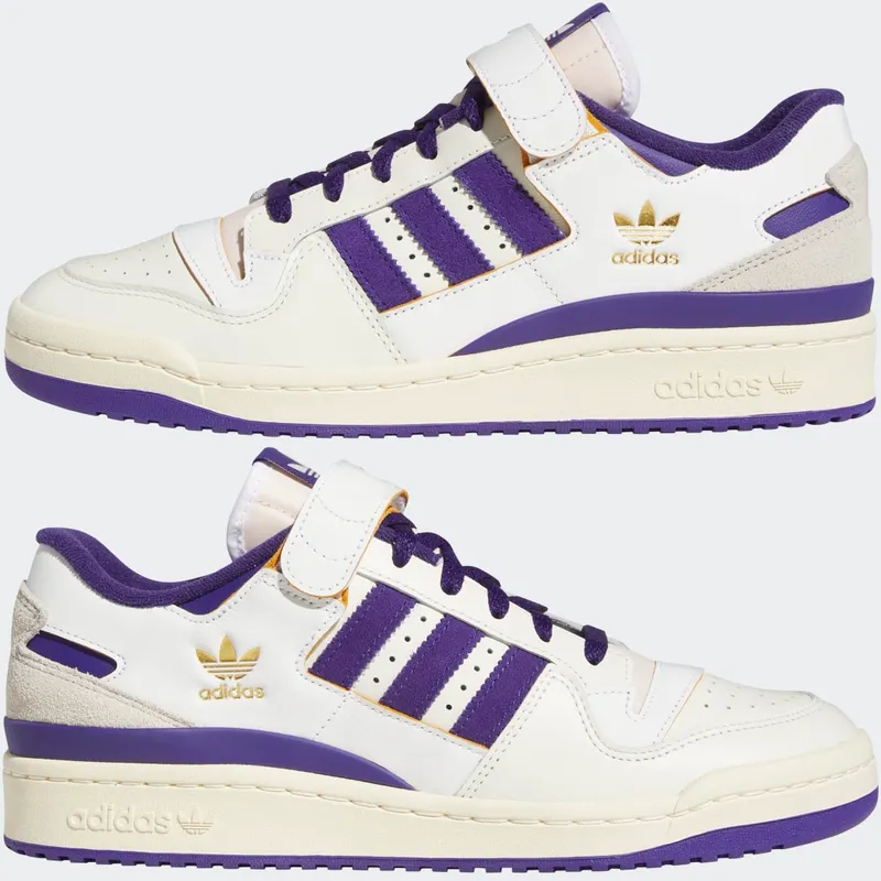 Adidas Forum 84 Low Off White / Collegiate Purple / Cream White (GW2009)