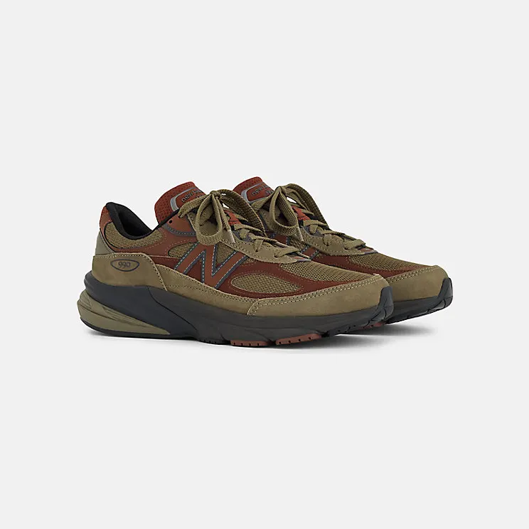 New Balance 990v6 “Made in USA – Dark Camo / Rich Oak” (U990CA6)