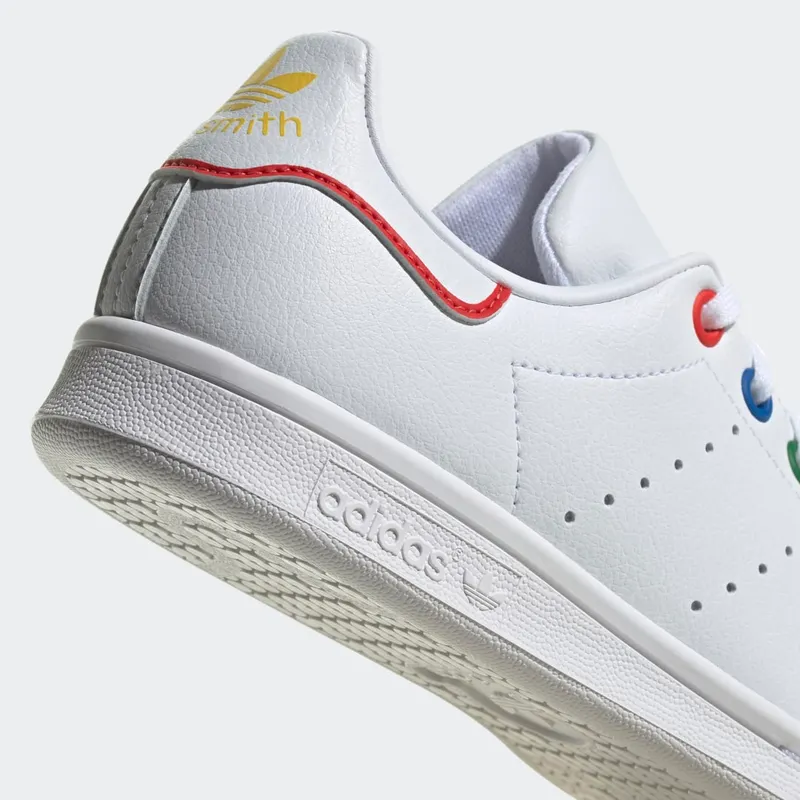 Adidas Stan Smith Cloud White / Yellow / Blue (GZ2096)