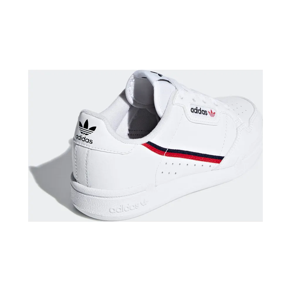 Adidas Continental 80 Cloud White / Scarlet / Collegiate Navy (G28215)