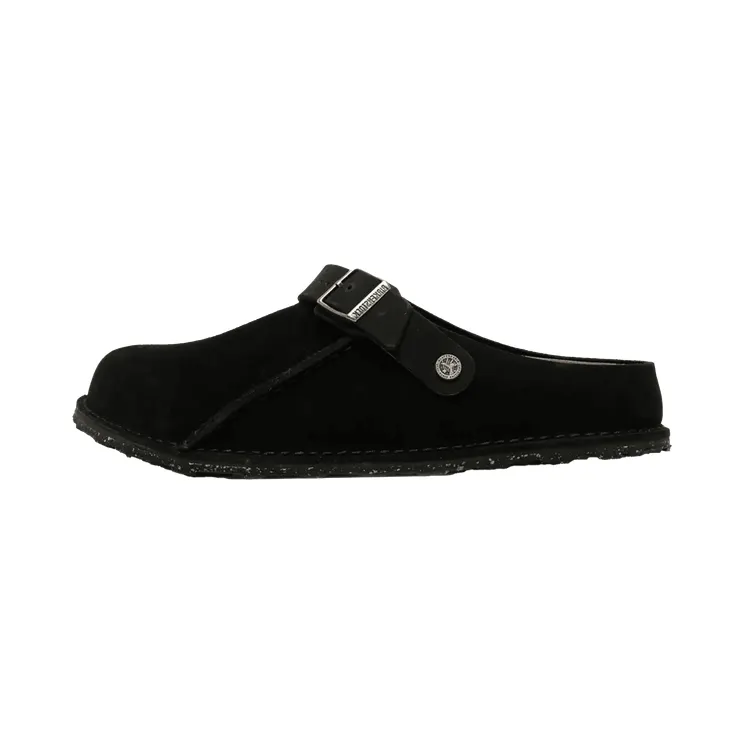 Birkenstock Lutry Premium Suede Leather “Black” (1025323)