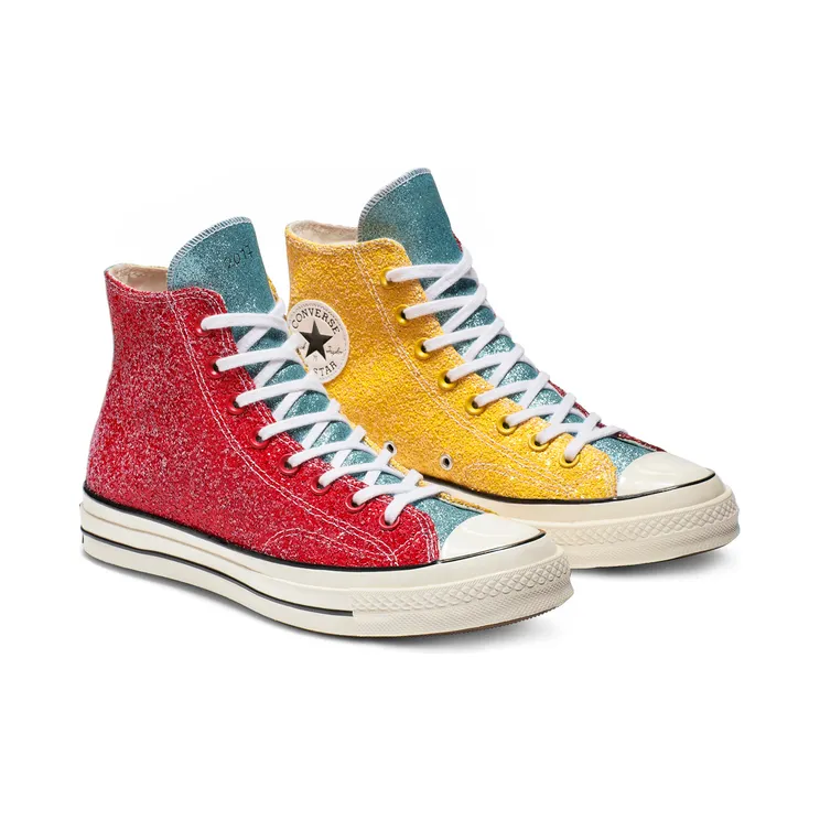 Converse Chuck 70 Hi JW Anderson – Glitter Yellow Red (164694C)