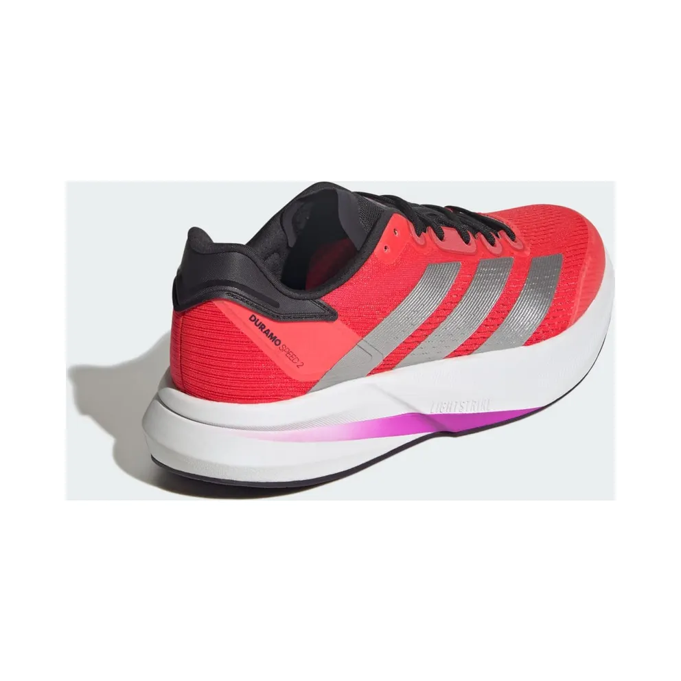 Adidas Duramo Speed 2 Running Shoes Lucid Red / Silver Metallic / Aurora Black (JI3004)