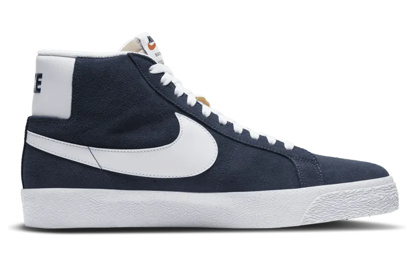 Nike SB Zoom Blazer Mid Skateschoen Blauw (864349-401)