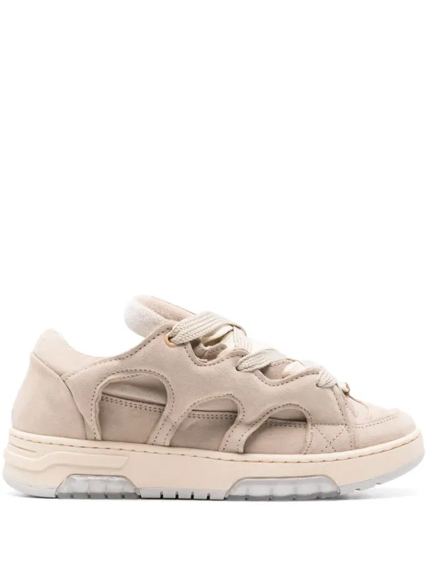 Paura Santha aus Wildleder – Nude (YU01S1SULS)