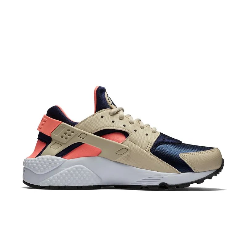 Nike Air Huarache Run Oatmeal (W) Oatmeal/Binary Blue-Lava Glow (634835-111)