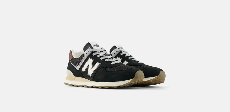 New Balance 574 “Brown Dark Silver Metallic” (U5748SB)