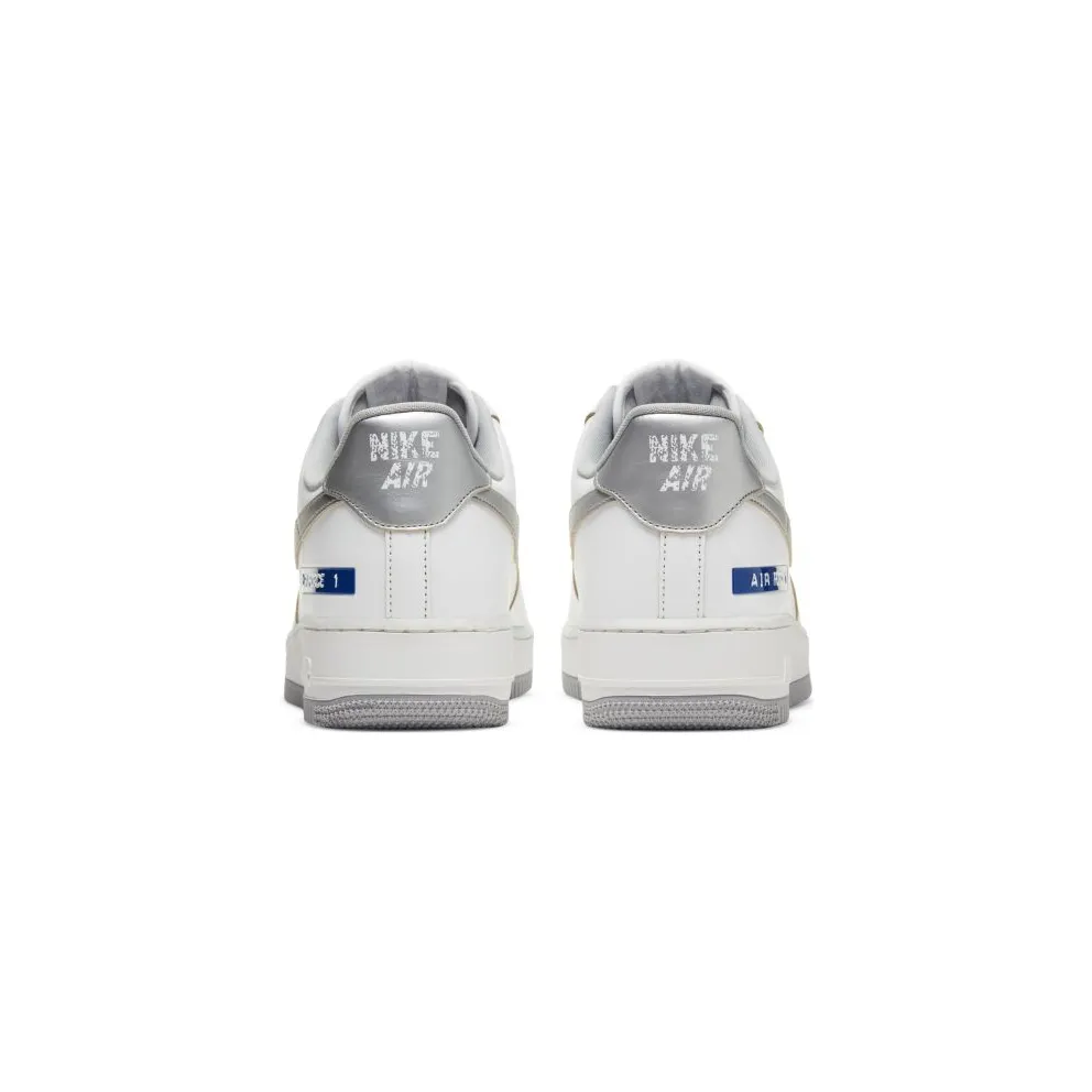 Nike Air Force 1 Low Label Maker White White/Sail-Chutney-Metallic Silver (DC5209-100)
