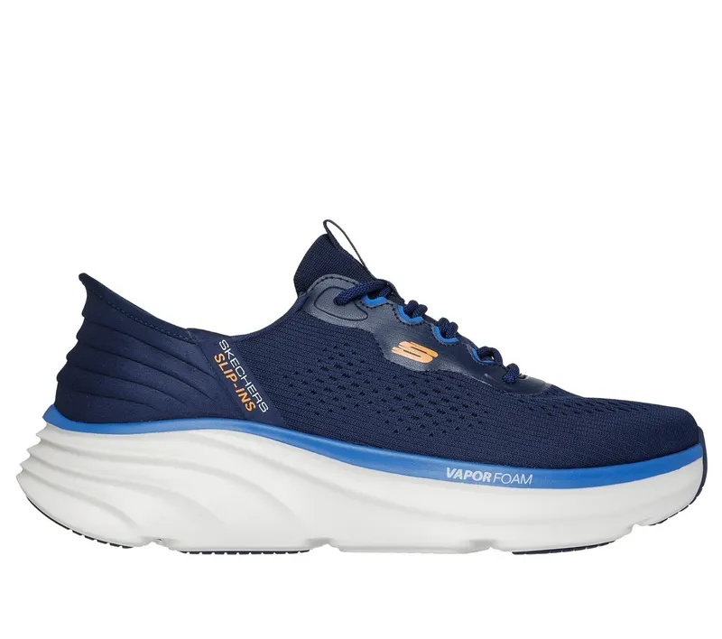 Skechers Slip-ins Relaxed Fit: D’Lux Vapor Sneaker Marine/Orange