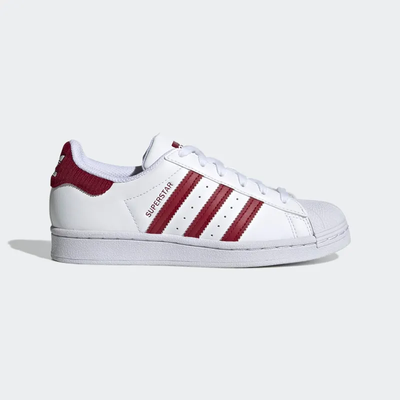 Adidas Superstar Cloud White / Team Colleg Burgundy / Cloud White (GY3333)