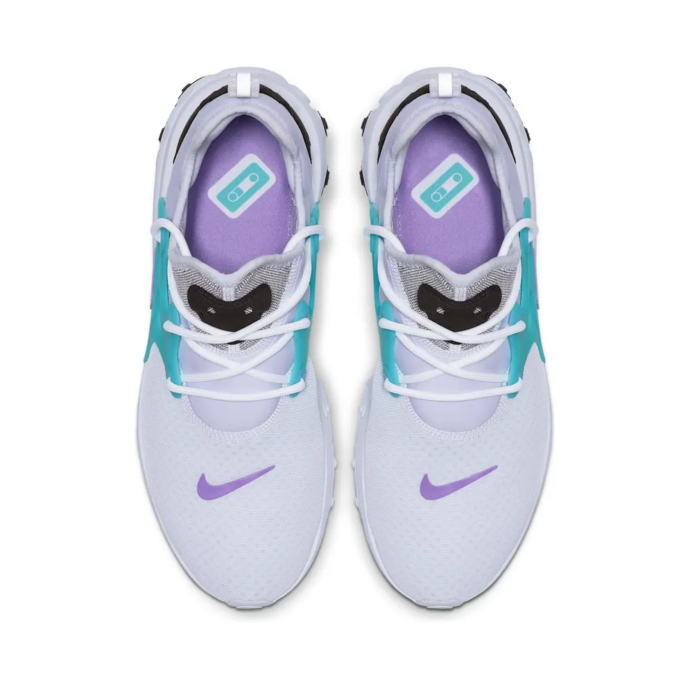 Nike React Presto Cassette White/Night Maroon-Black-Atomic Violet-Teal Nebula (AV2605-101)