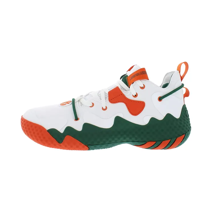 Adidas SM Harden Vol. 6 “White / Green / Orange” (GX9190)