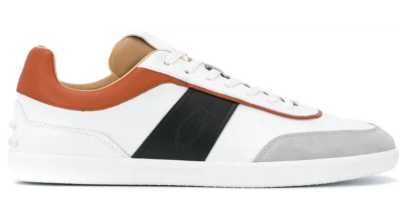 Tod’s mit Kontrasteinsätzen – White (XXM68C0DP30OV6)