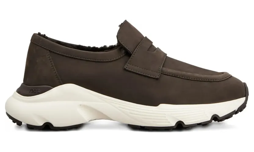 Tod’s Mocassin lammy – Bruin (XXW54C0JR10UFQ)