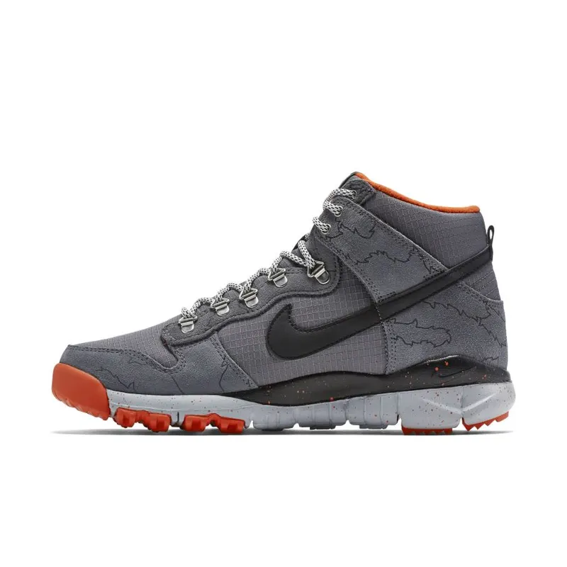 Nike SB Dunk High R/R Poler Dark Grey/University Orange-Black-White (806335-008)