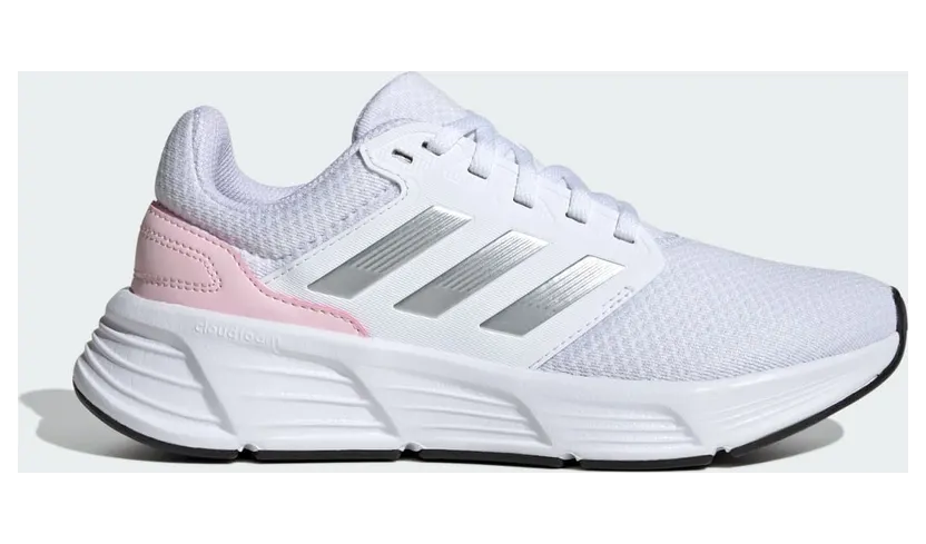 Adidas Galaxy 6 Cloud White / Silver Metallic / Clear Pink (IE8150)