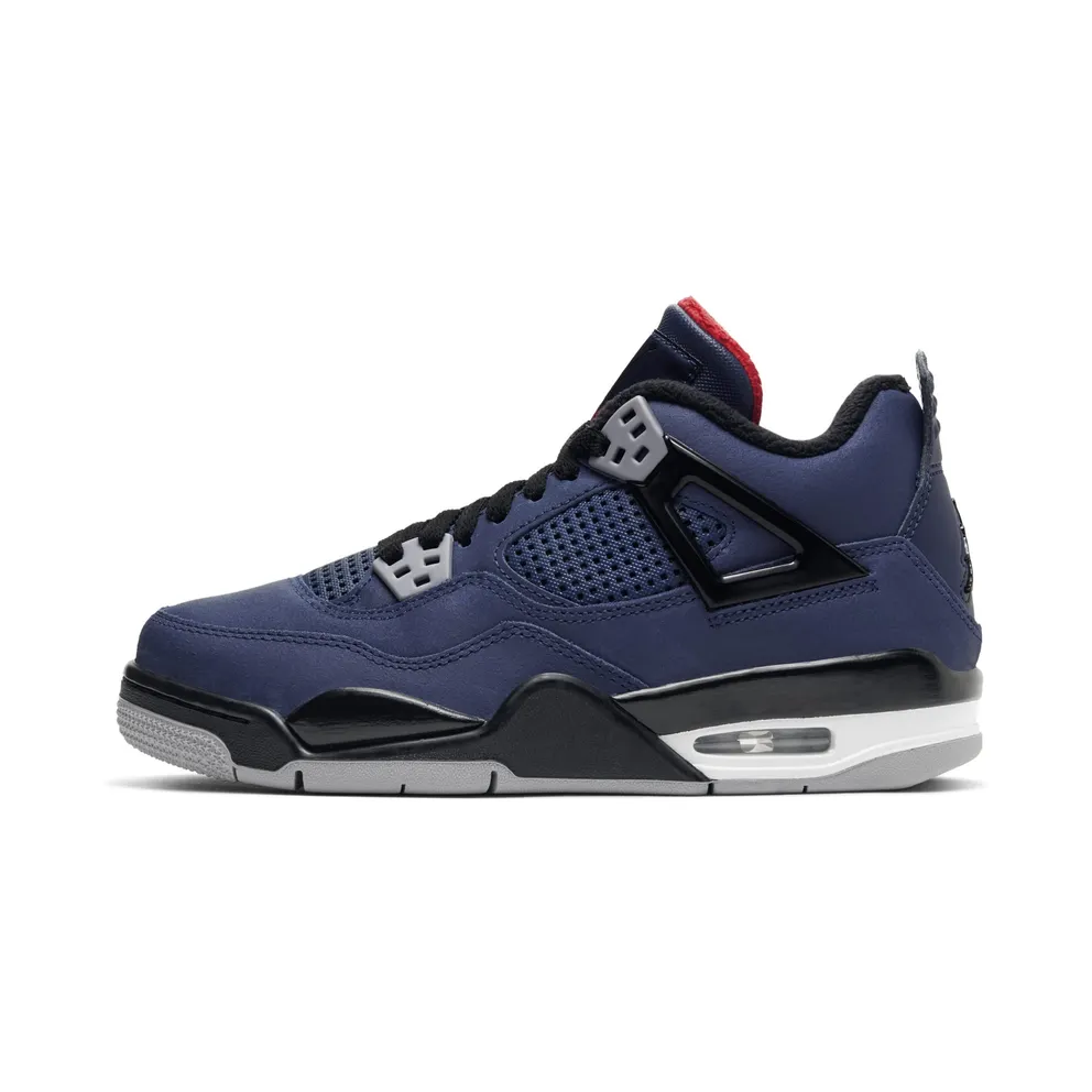 Jordan 4 Retro Winterized Loyal Blue (GS) Loyal Blue/White-Habanero Red-Black (CQ9745-401)