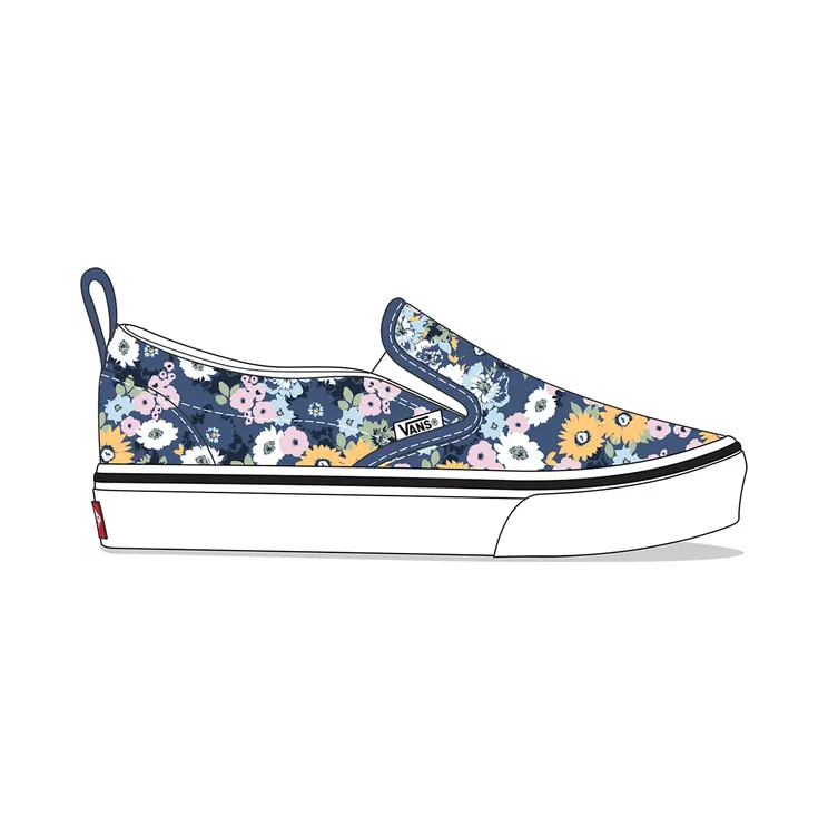 Vans Slip-On Low “Blue Yellow” (VN000UBSAS2)