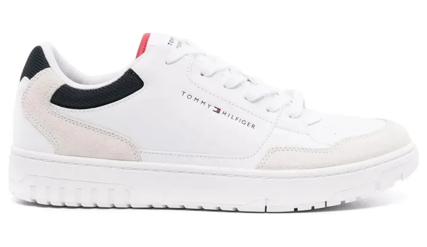 Tommy Hilfiger Cleat leren – White (FM0FM05058)