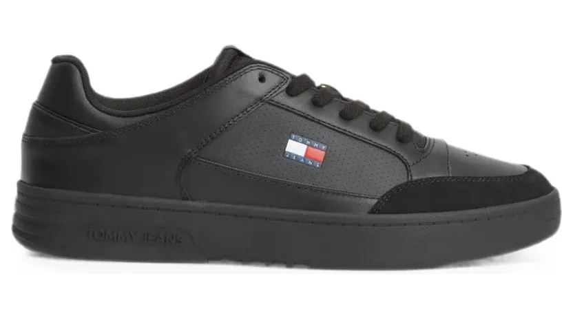 Tommy Hilfiger mit perforiertem Einsatz – Black (EM0EM01792BDS)