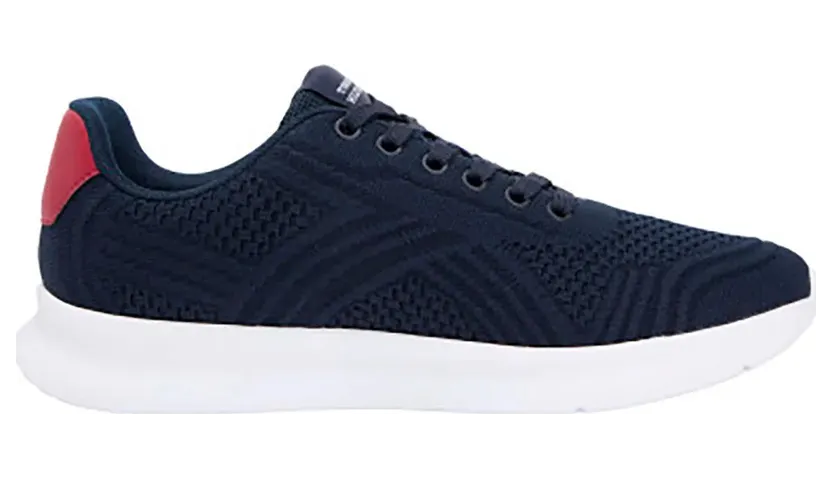Tommy Hilfiger sneaker Navy / Cranberry / White (FM0FM05755-Desert Sky)