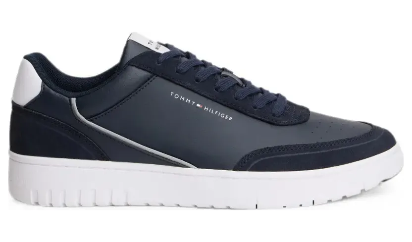 Tommy Hilfiger sneaker Navy / Cranberry / White (FM0FM05881)
