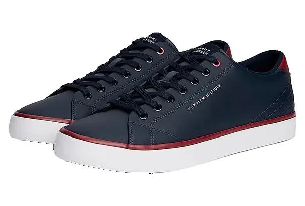 Tommy Hilfiger sneaker Navy / Donkerrood / Black / White (FM0FM05739-DW5)