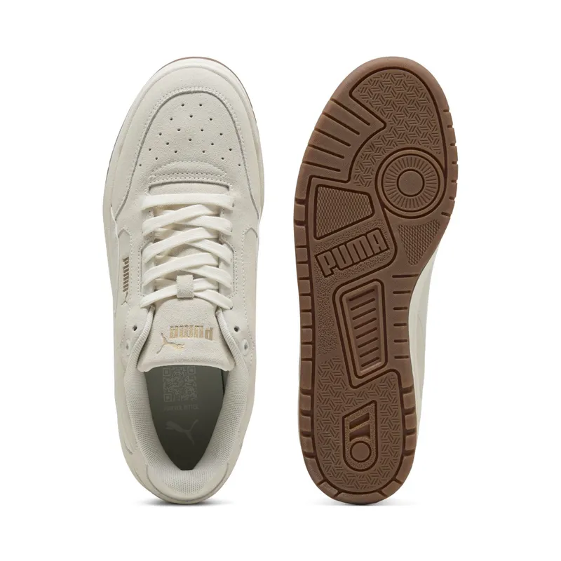 Puma Shuffle Downtown “Warm White / Vapor Gray / Puma Gold” (402597_03)