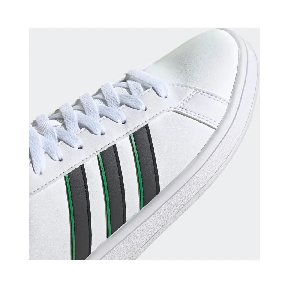 Adidas Grand Court Base Cloud White / Carbon / Green (GW5612)