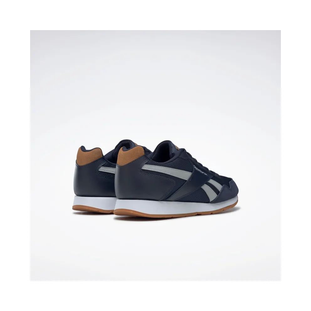 Reebok Royal Glide Shoes Vector Navy / Pure Grey 3 / Wild Brown