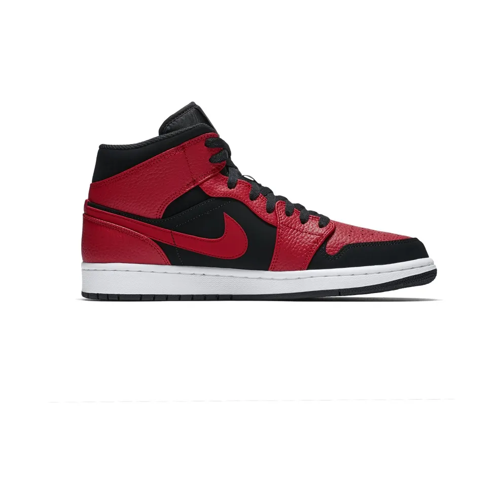Air Jordan Nike AJ I 1 Mid Reverse Bred (2018) (554724-054)