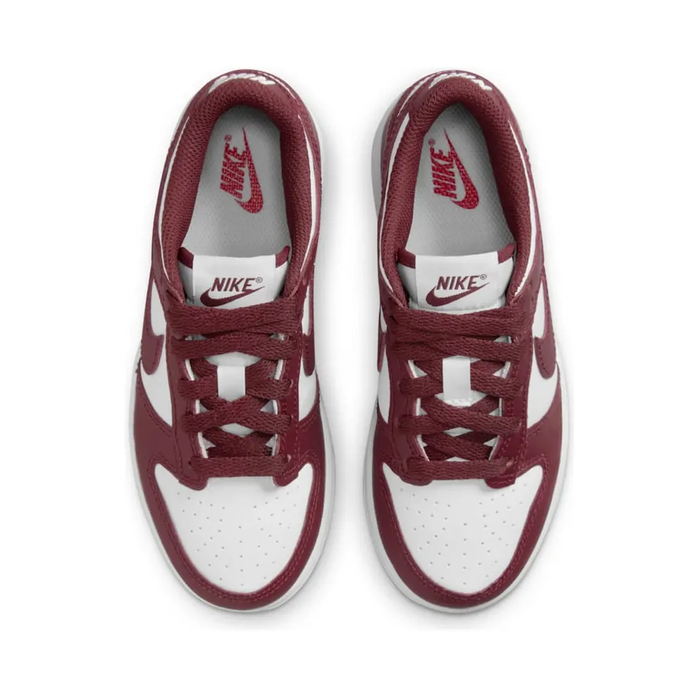 Nike Dunk Low White Gym Red Redwood (FB9108-115)
