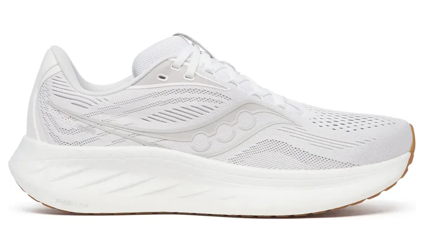 SAUCONY Ride 18 “White / Gum” (S21000-107)