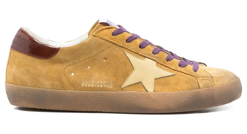 Golden Goose Super Star aus Wildleder “Yellow” (GMF00101F00504)