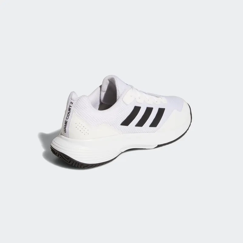 Adidas Gamecourt 2.0 Tennis Shoes Cloud White / Core Black / Cloud White (GW2991)