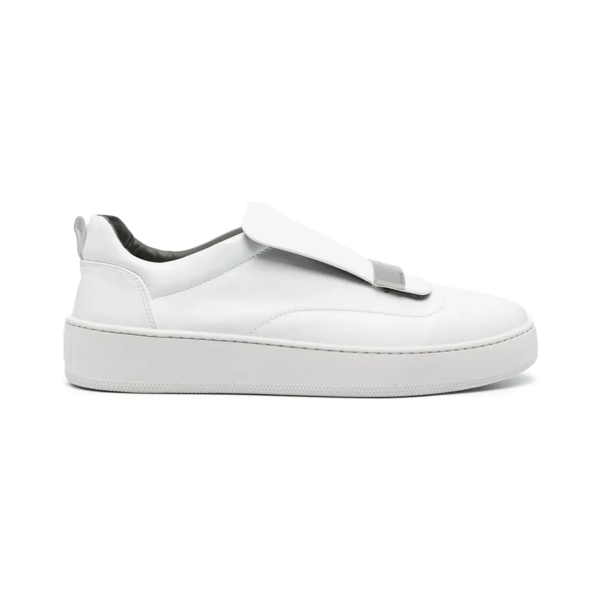 Sergio Rossi SR1 Addict leren “White” (A86980MFL108)